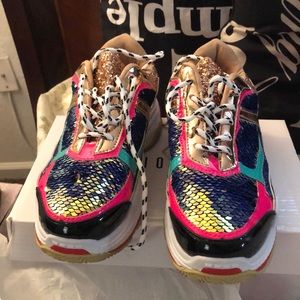 Sequined Sneakers